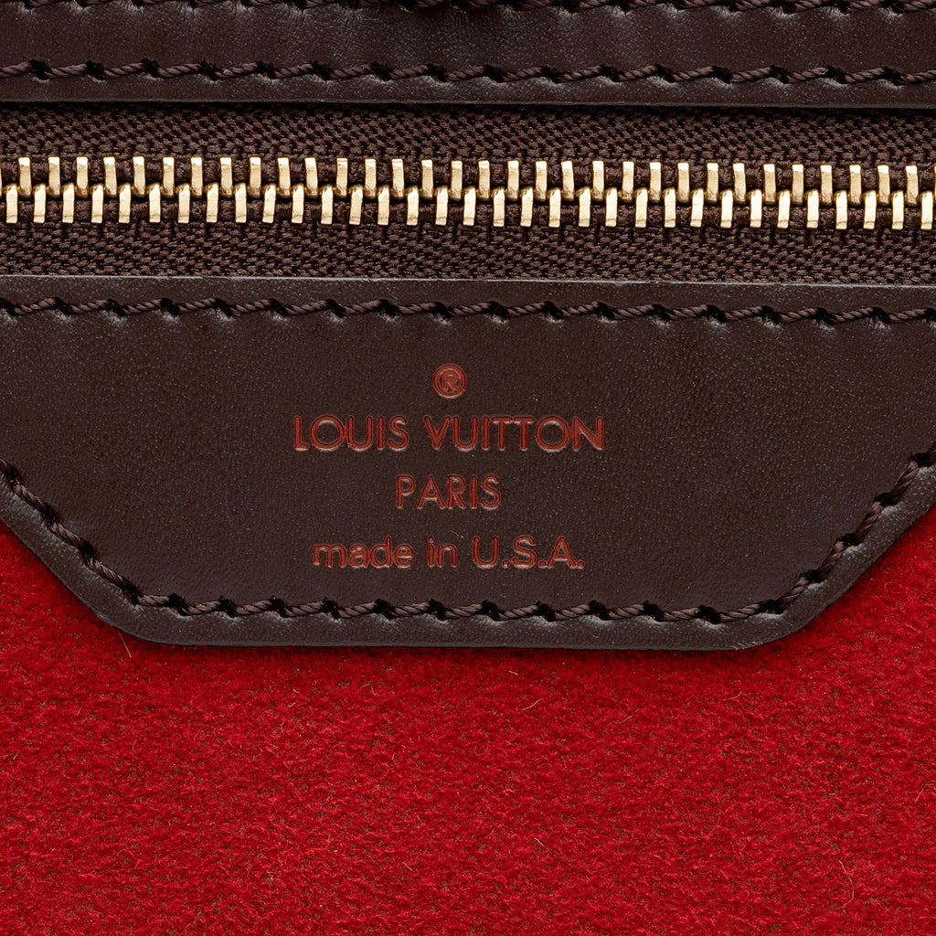 Louis Vuitton Damier Ebene Hampstead MM Tote (SHF-tcbGam)
