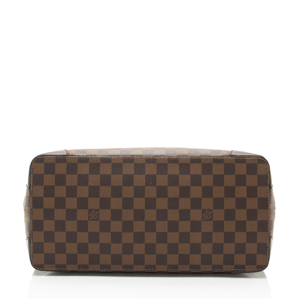 Louis Vuitton Damier Ebene Hampstead MM Tote (SHF-beZ8jV)