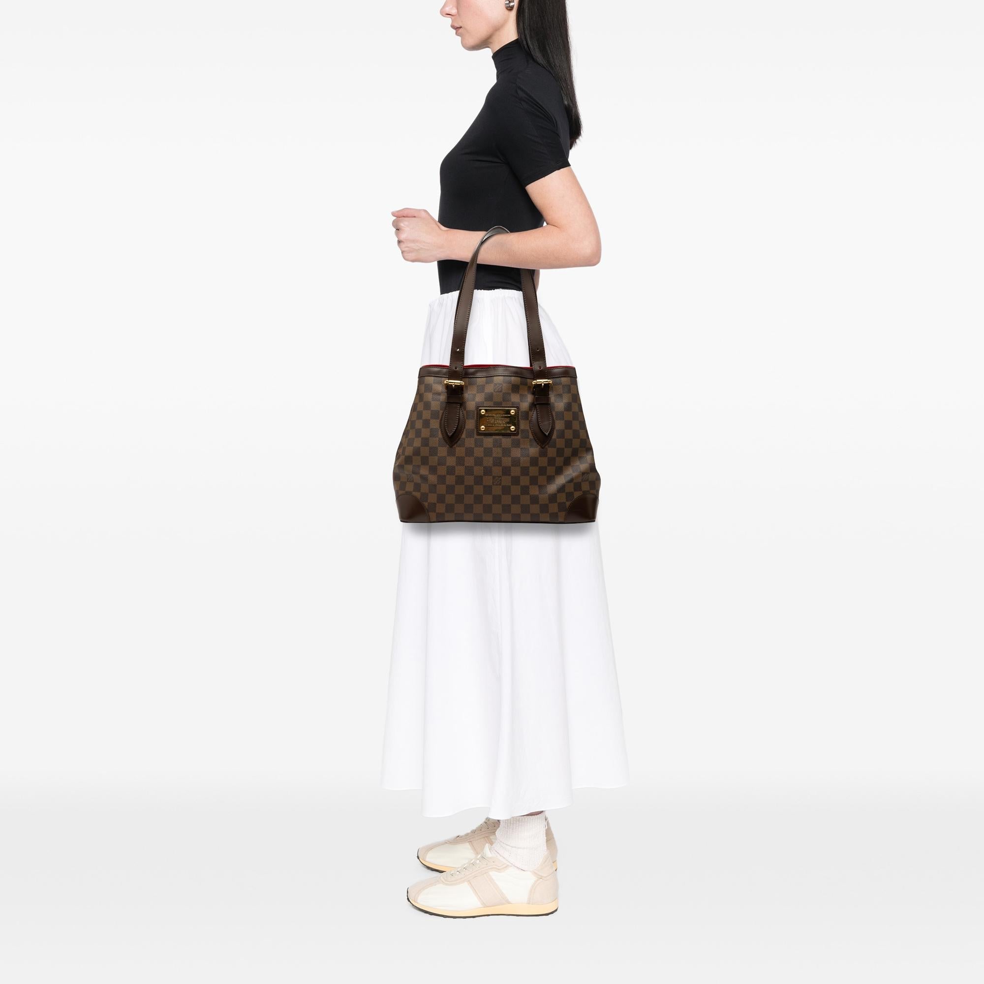 Louis Vuitton Damier Ebene Hampstead MM