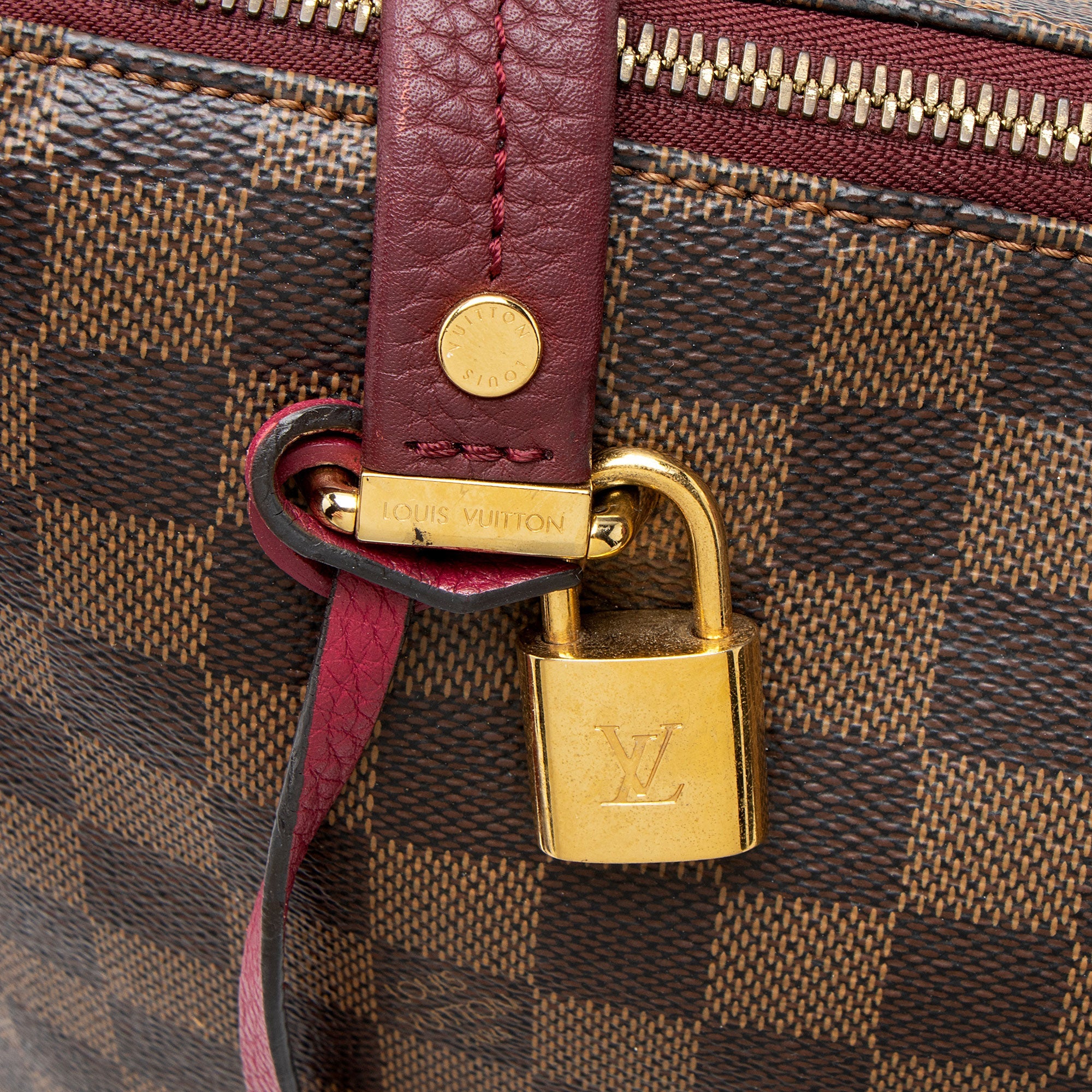 Louis Vuitton Damier Ebene Hyde Park Tote