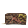 Louis Vuitton Damier Ebene Inventuer Trunks and Locks Zippy Wallet