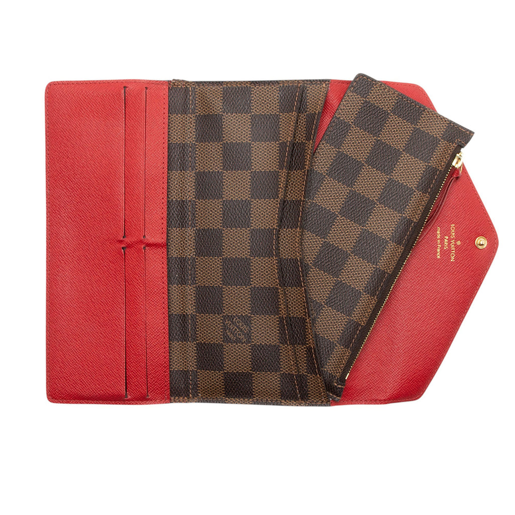 Louis Vuitton Damier Ebene Josephine Wallet