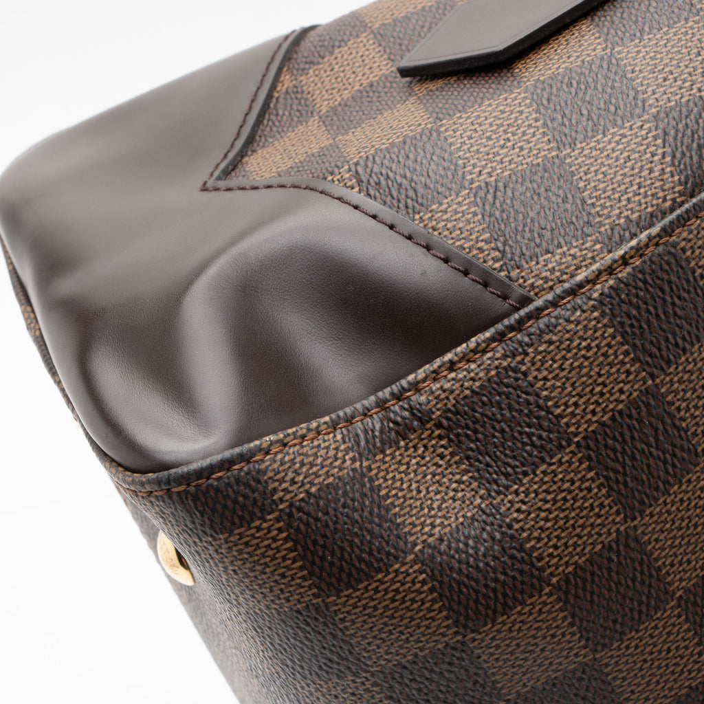 Louis Vuitton Damier Ebene Kensington Bowler Satchel