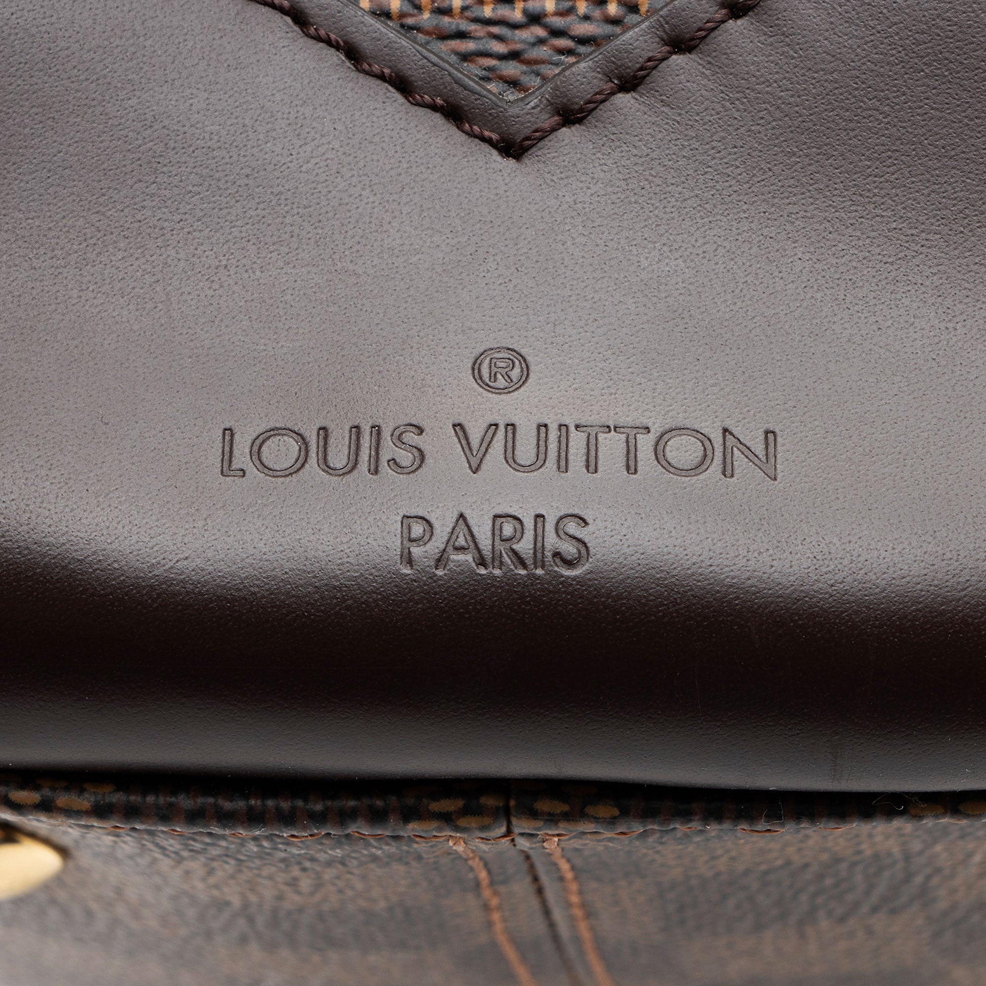 Louis Vuitton Damier Ebene Kensington Bowler Satchel