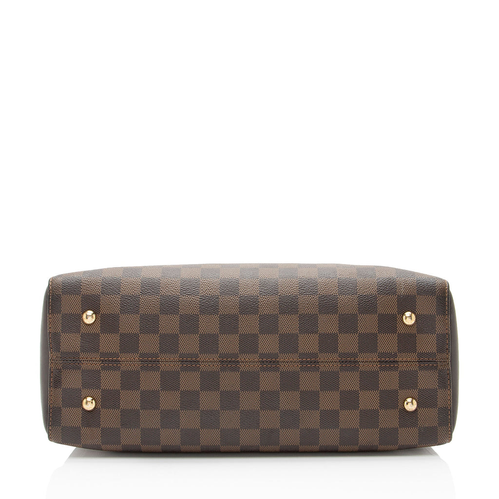 Louis Vuitton Damier Ebene Kensington Bowler Satchel