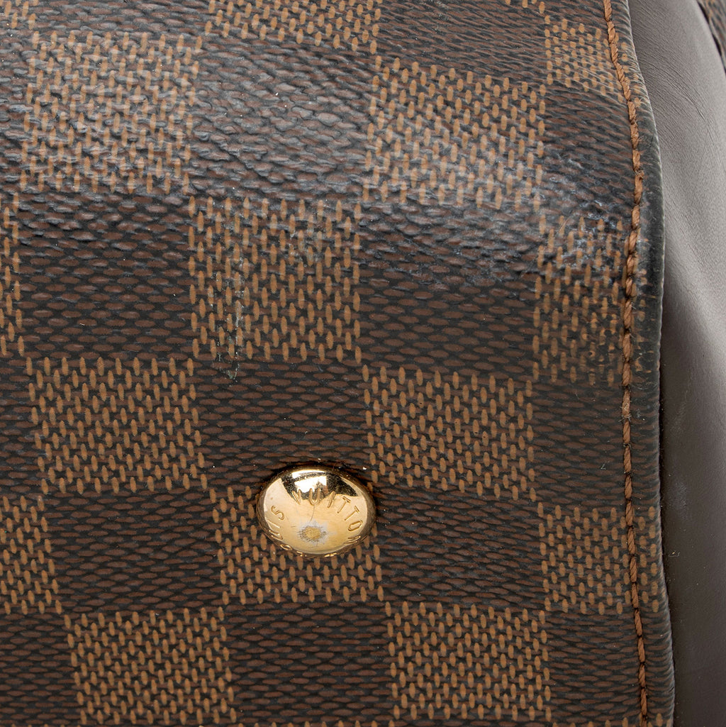 Louis Vuitton Damier Ebene Kensington Bowler Satchel