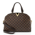 Louis Vuitton Damier Ebene Kensington Bowler Satchel