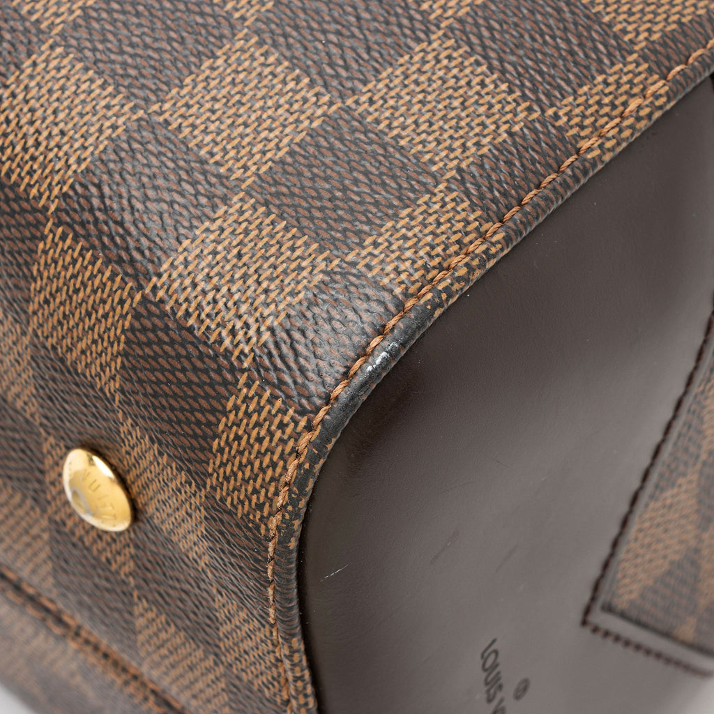 Louis Vuitton Damier Ebene Kensington Bowler Satchel