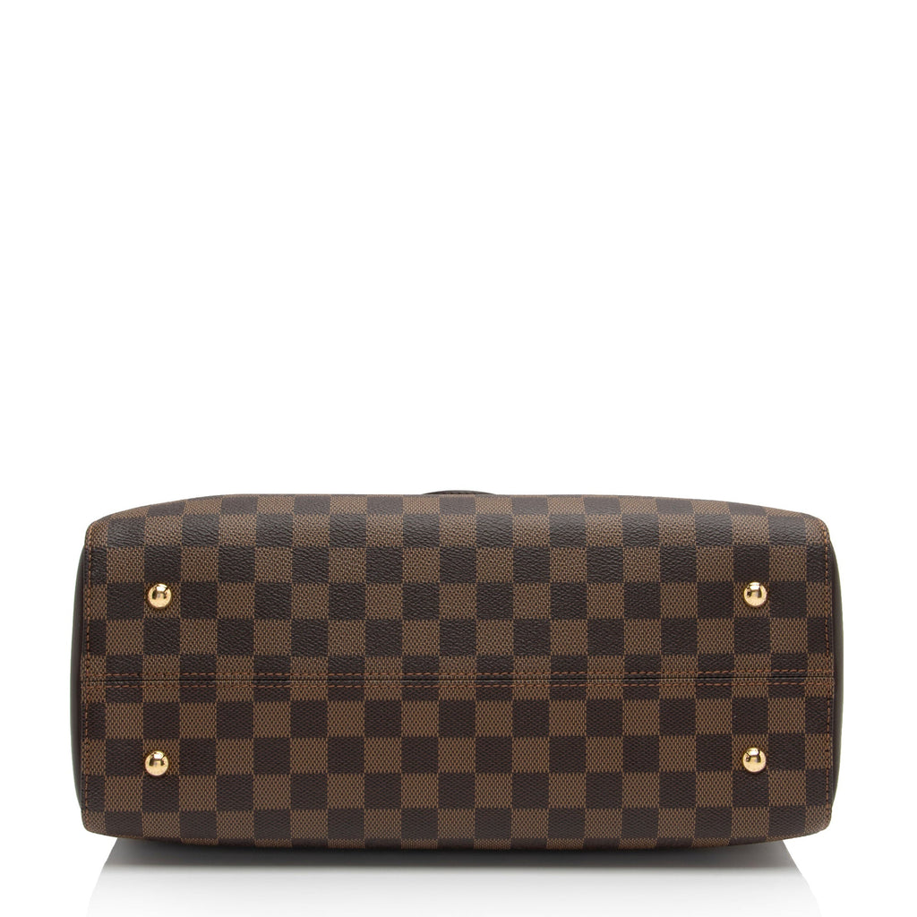 Louis Vuitton Damier Ebene Kensington Bowling Satchel (SHF-OyYSEG)