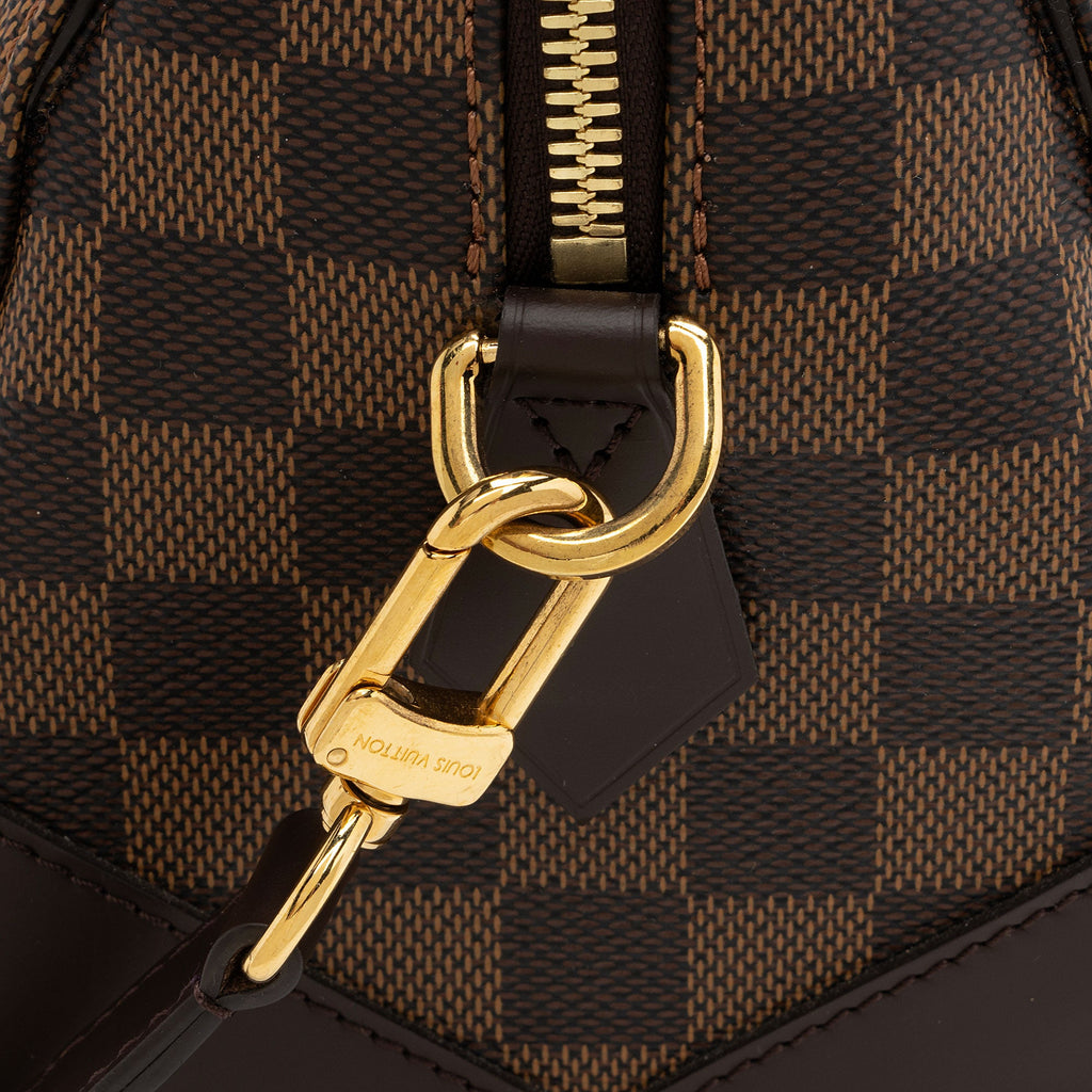 Louis Vuitton Damier Ebene Kensington Bowling Satchel (SHF-OyYSEG)