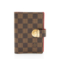 Louis Vuitton Damier Ebene Koala Small Ring Agenda Cover