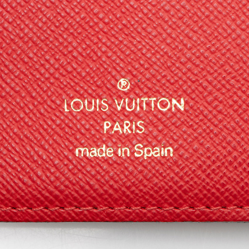 Louis Vuitton Damier Ebene Koala Small Ring Agenda Cover