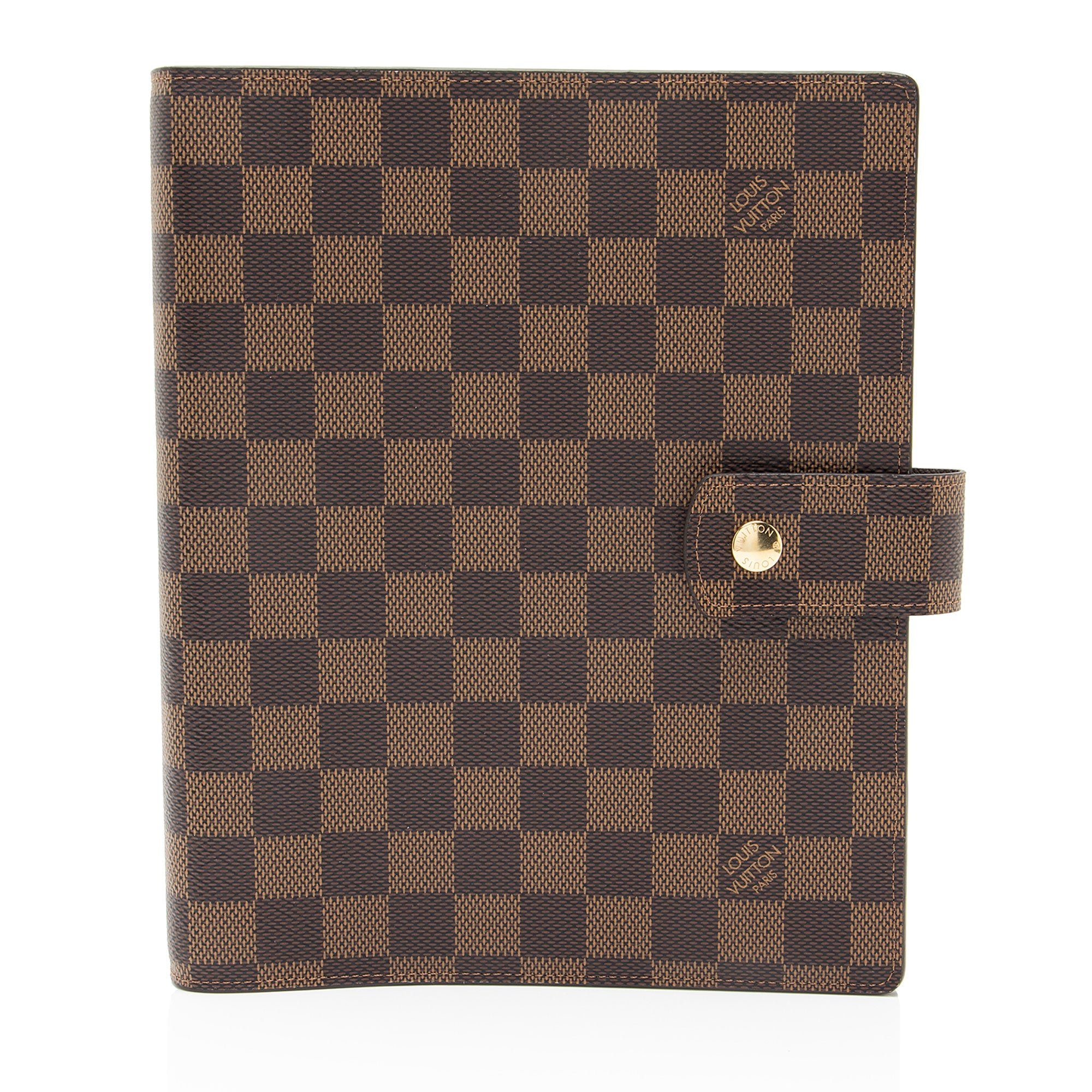 Louis Vuitton Damier Ebene Large Ring Agenda Cover