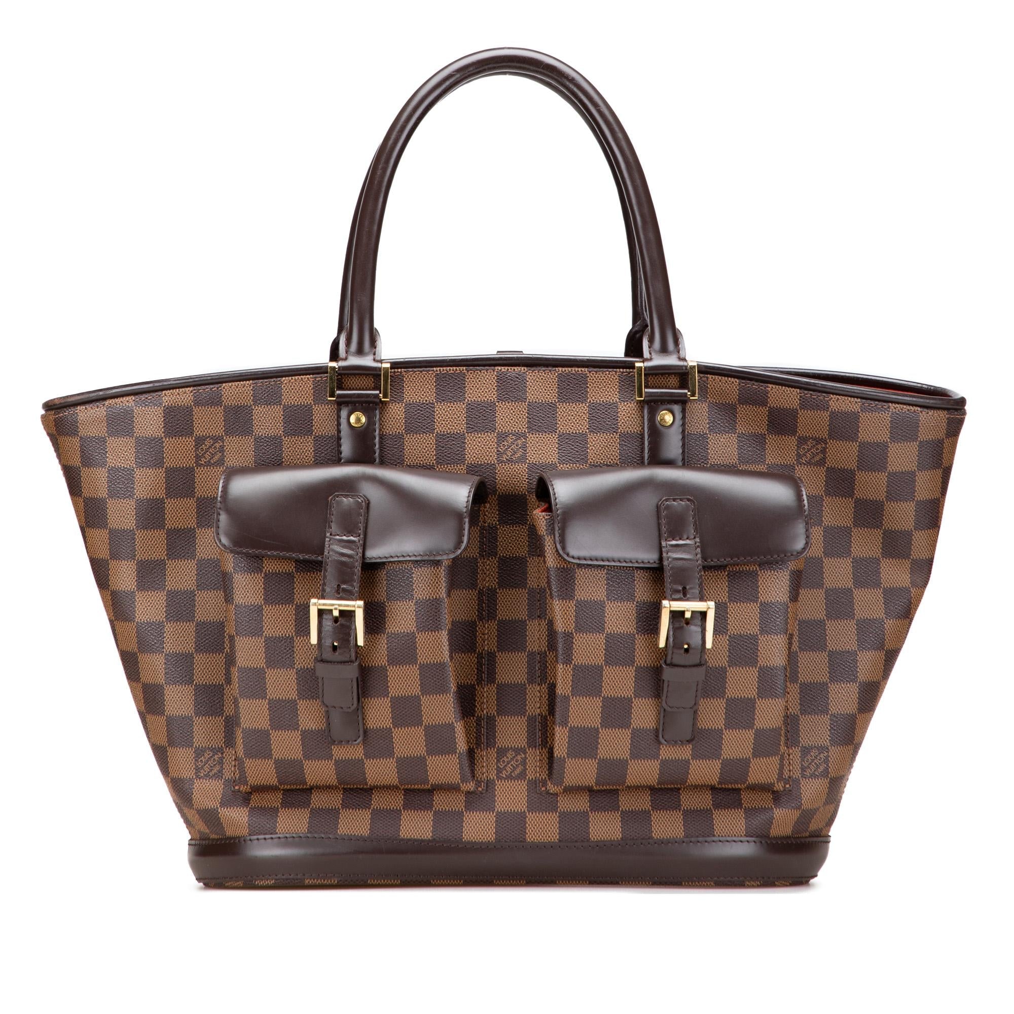 Louis Vuitton Damier Ebene Manosque GM