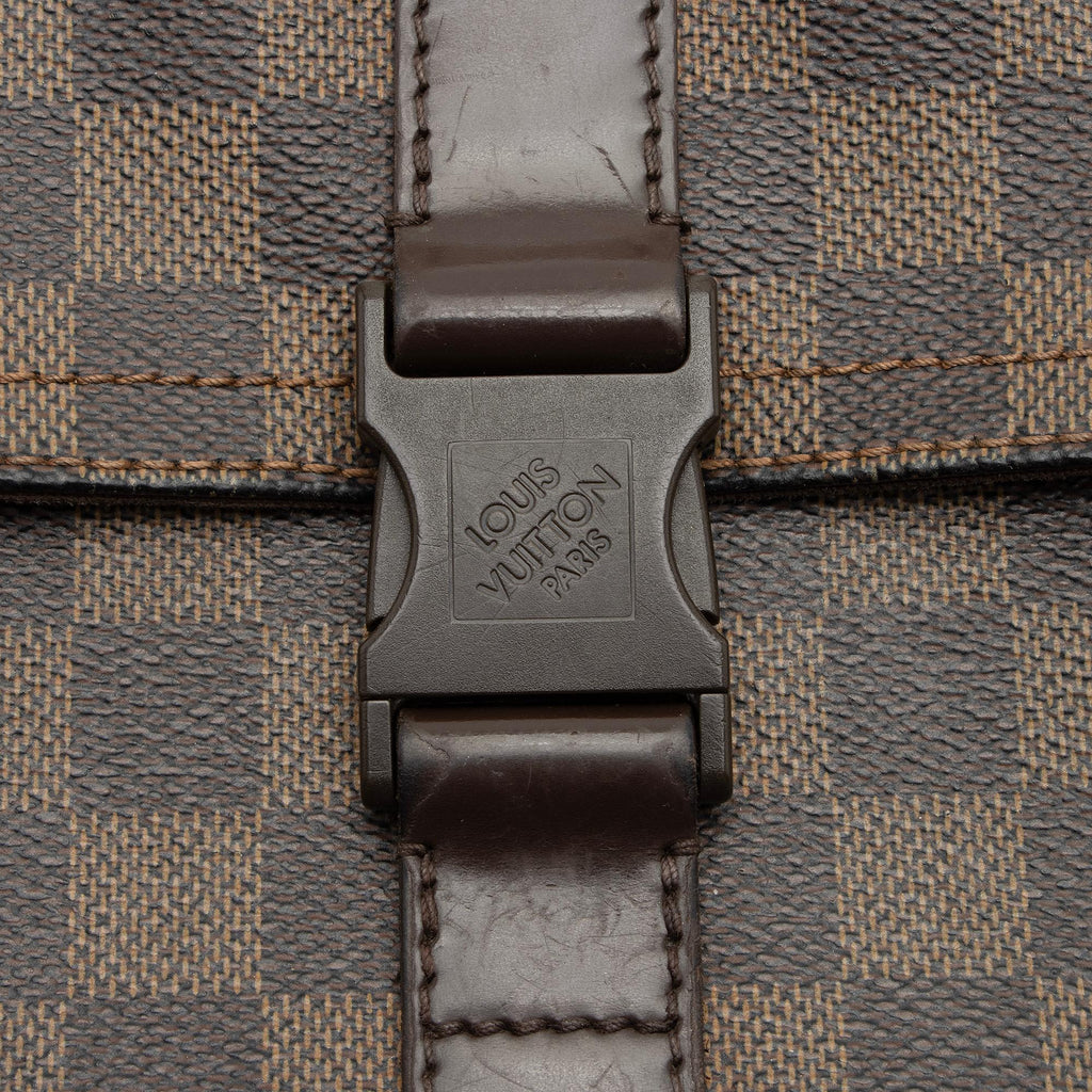 Louis Vuitton Damier Ebene Melville Crossbody Bag (SHF-a27JVY)