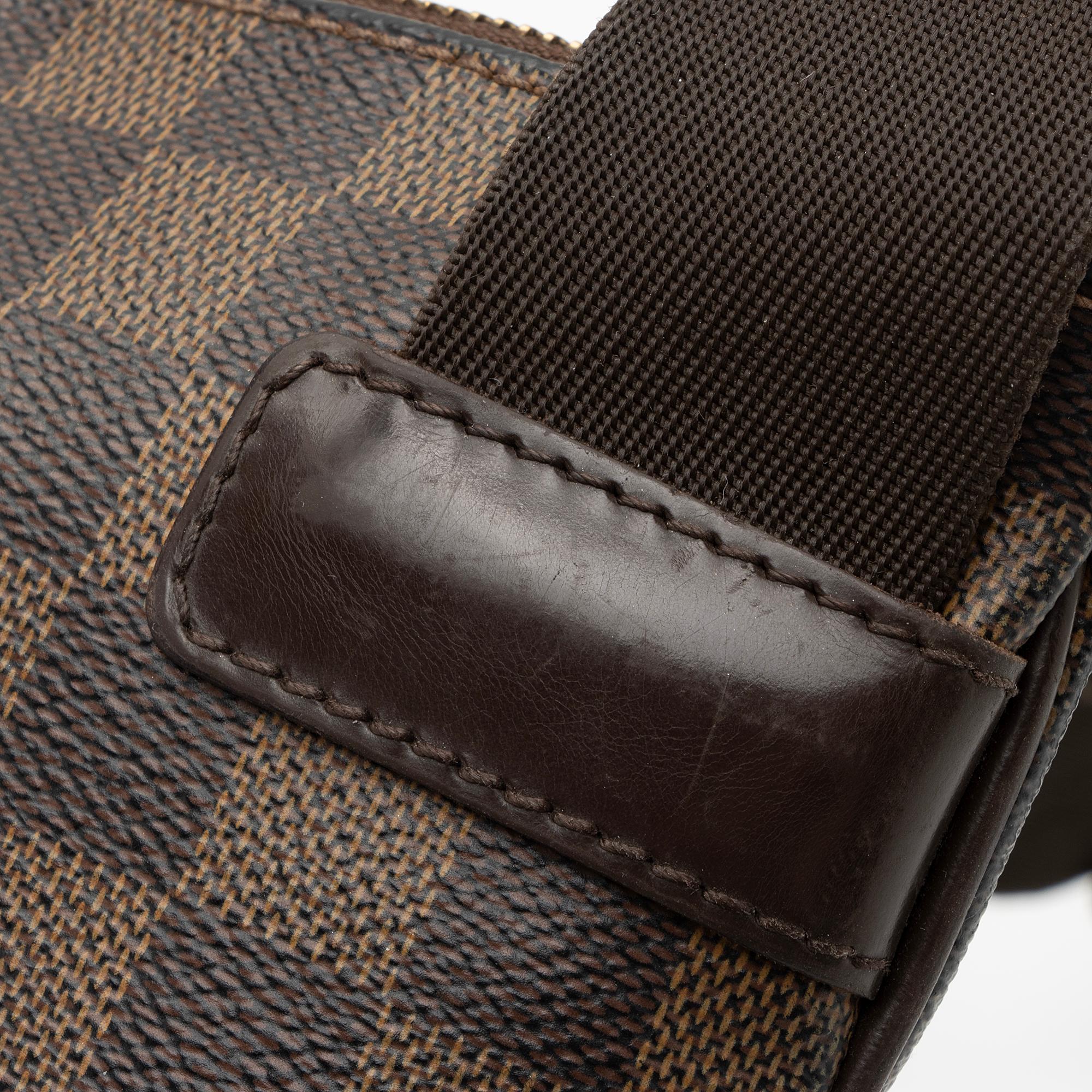 Louis Vuitton Damier Ebene Melville Crossbody Bag (SHF-a27JVY)