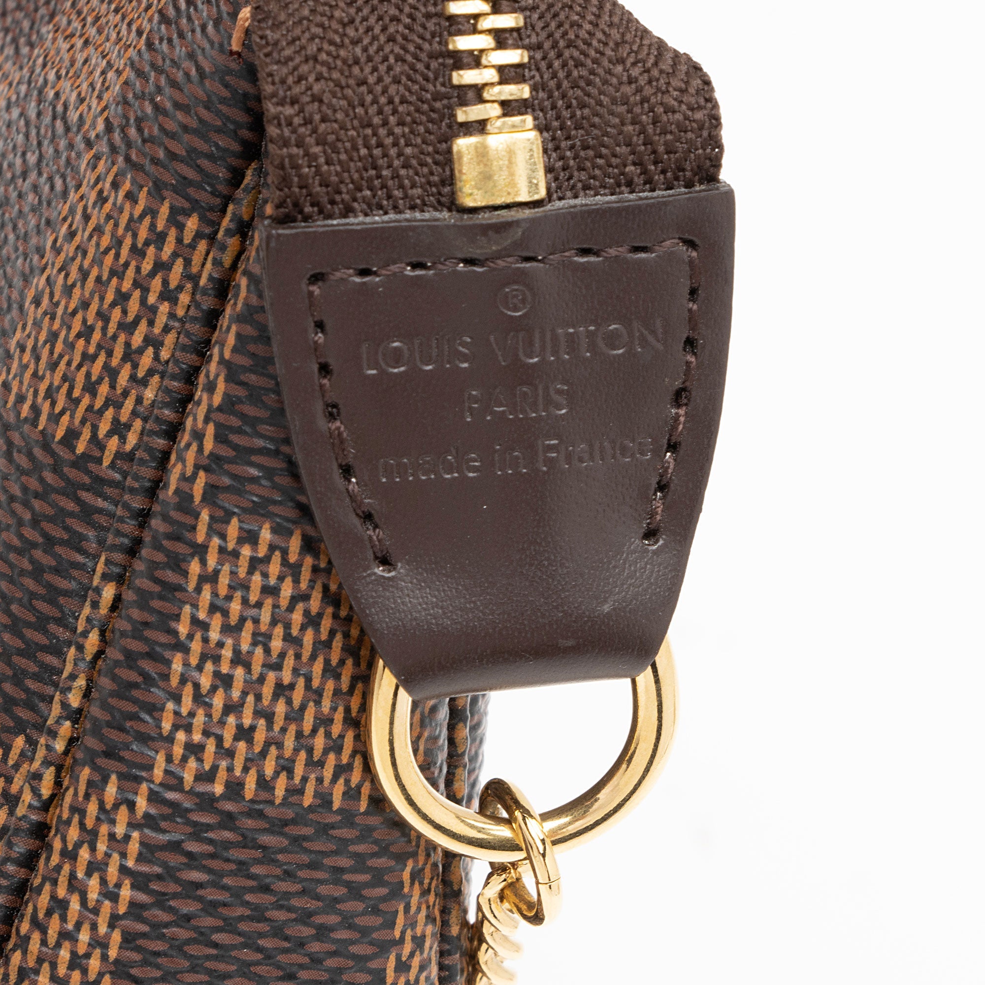 Louis Vuitton Damier Ebene Mini Pochette Accessoires (SHF-gMzgA9)