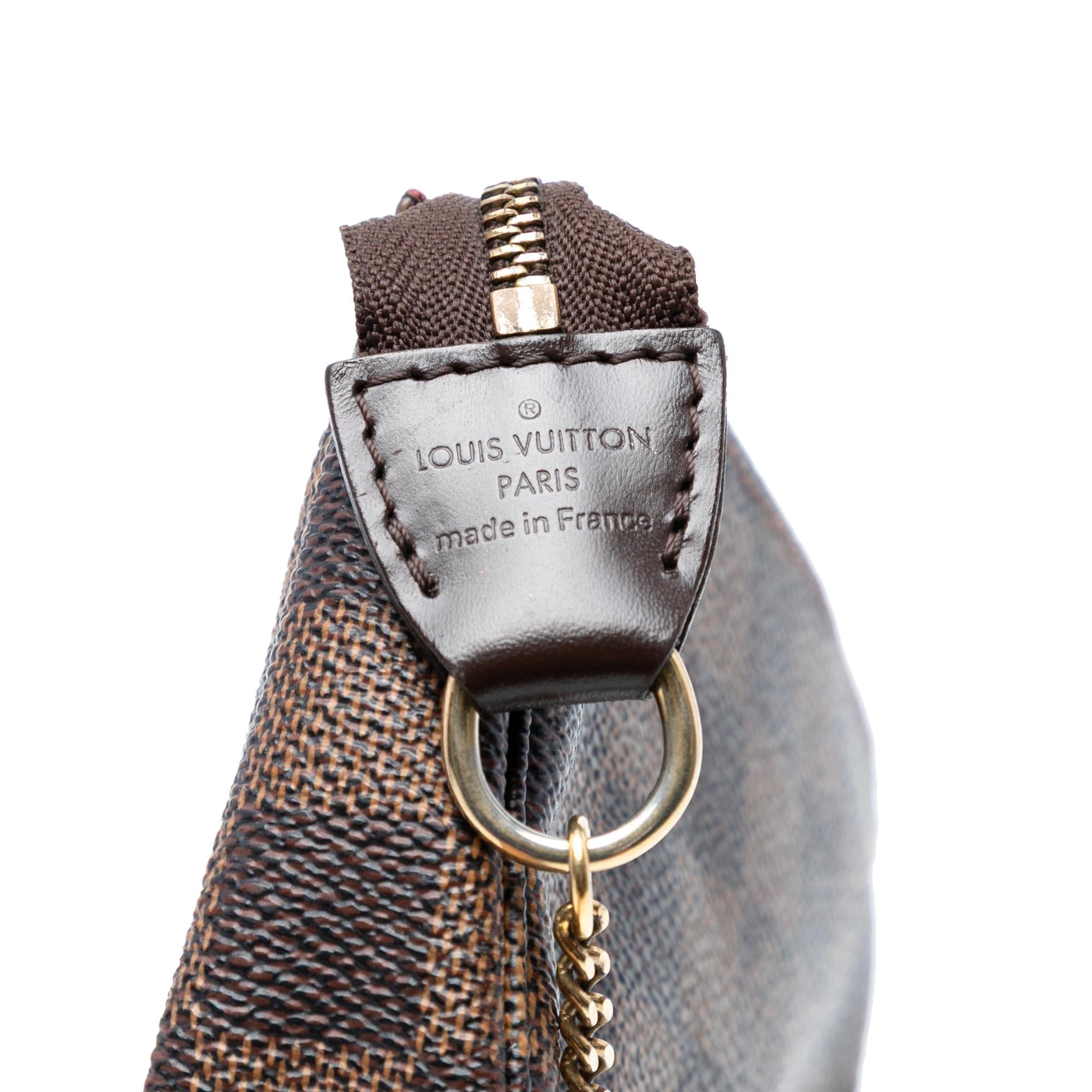 Louis Vuitton Damier Ebene Mini Pochette Accessoires