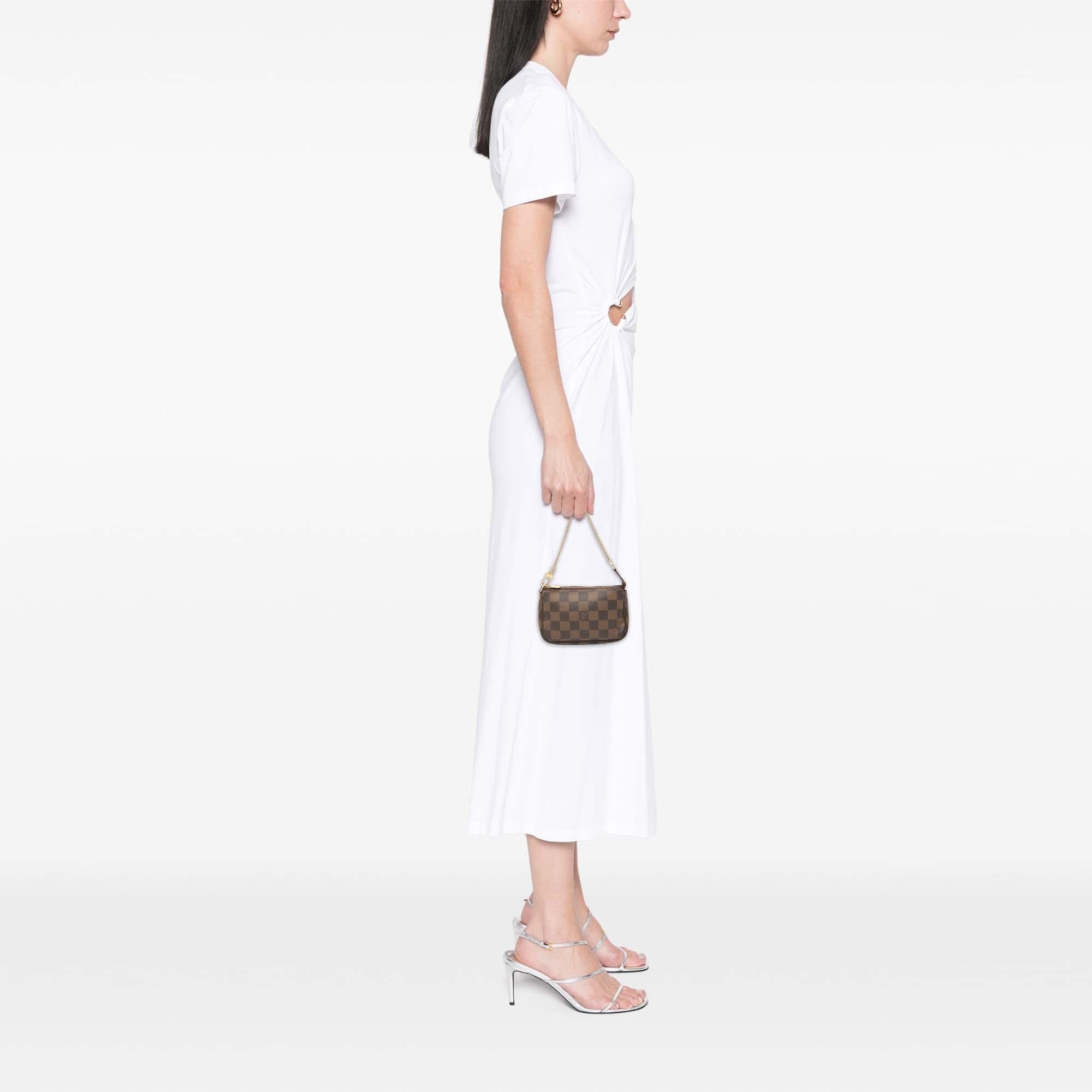 Louis Vuitton Damier Ebene Mini Pochette Accessoires