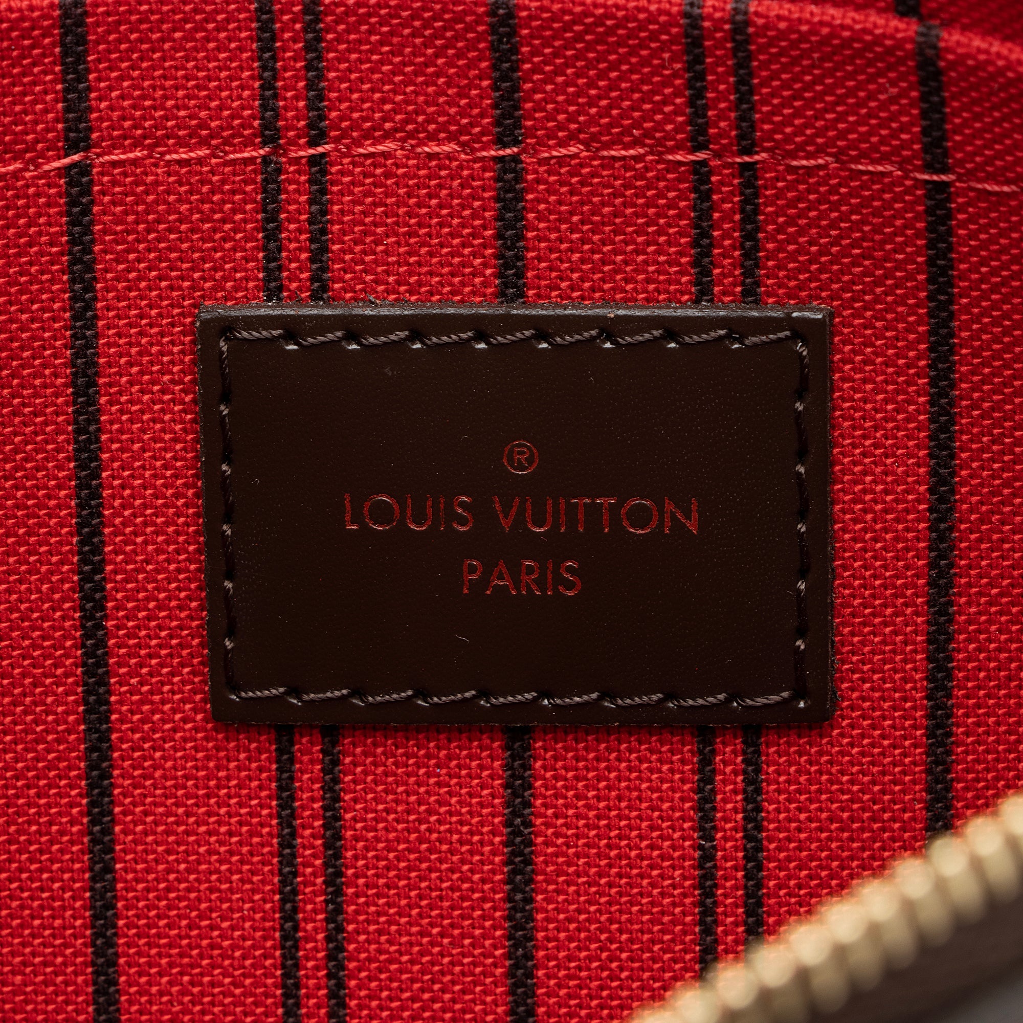 Louis Vuitton Damier Ebene Neverfull GM Pochette (SHF-YyeCsu)