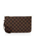 Louis Vuitton Damier Ebene Neverfull GM Pochette (SHF-BahZMt)