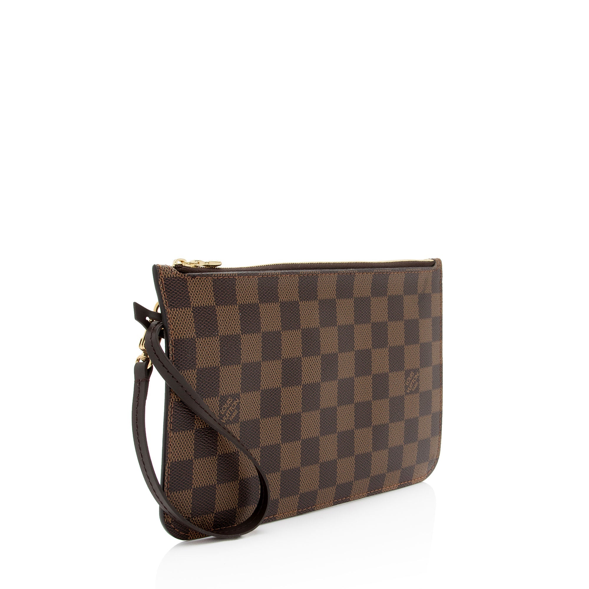 Louis Vuitton Damier Ebene Neverfull GM Pochette (SHF-BahZMt)