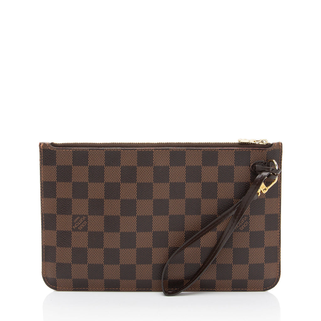 Louis Vuitton Damier Ebene Neverfull GM Pochette (SHF-ncuU1V)