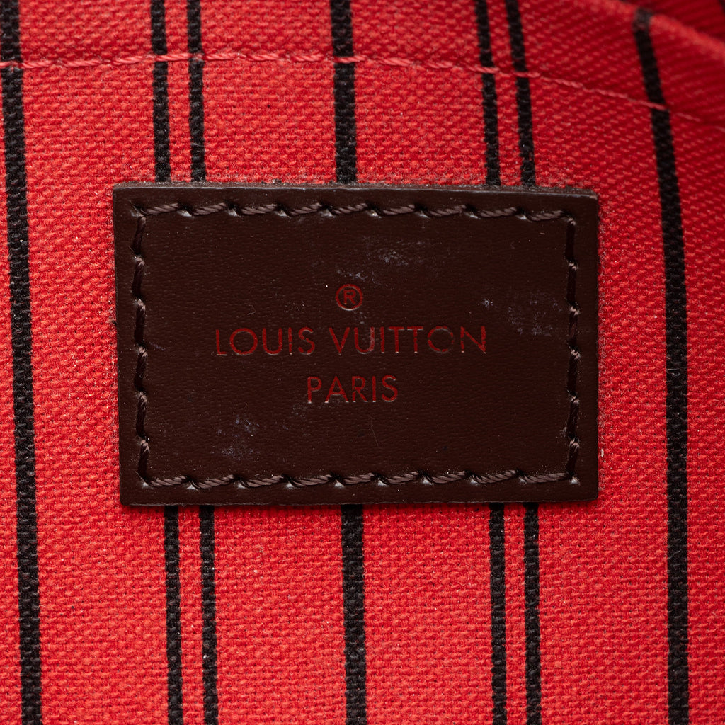 Louis Vuitton Damier Ebene Neverfull GM Pochette (SHF-ncuU1V)