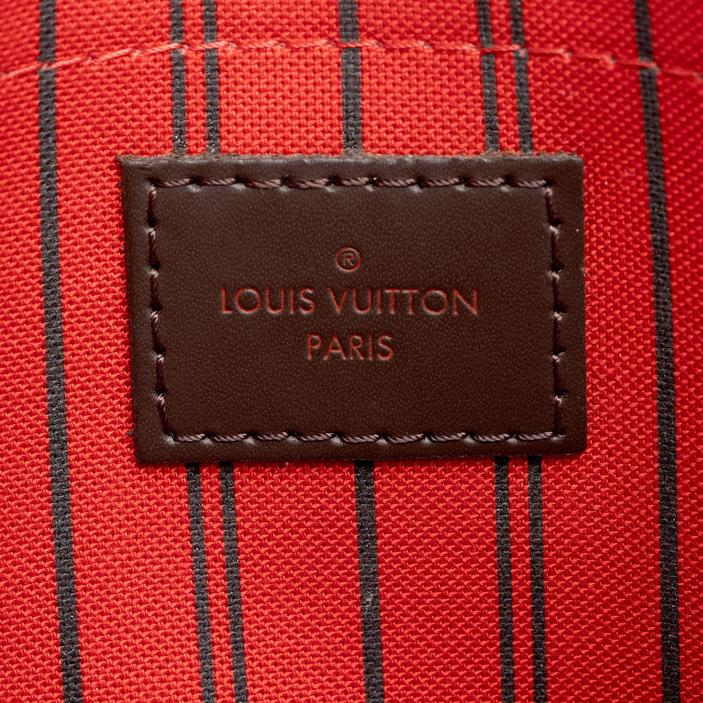 Louis Vuitton Damier Ebene Neverfull GM Pochette