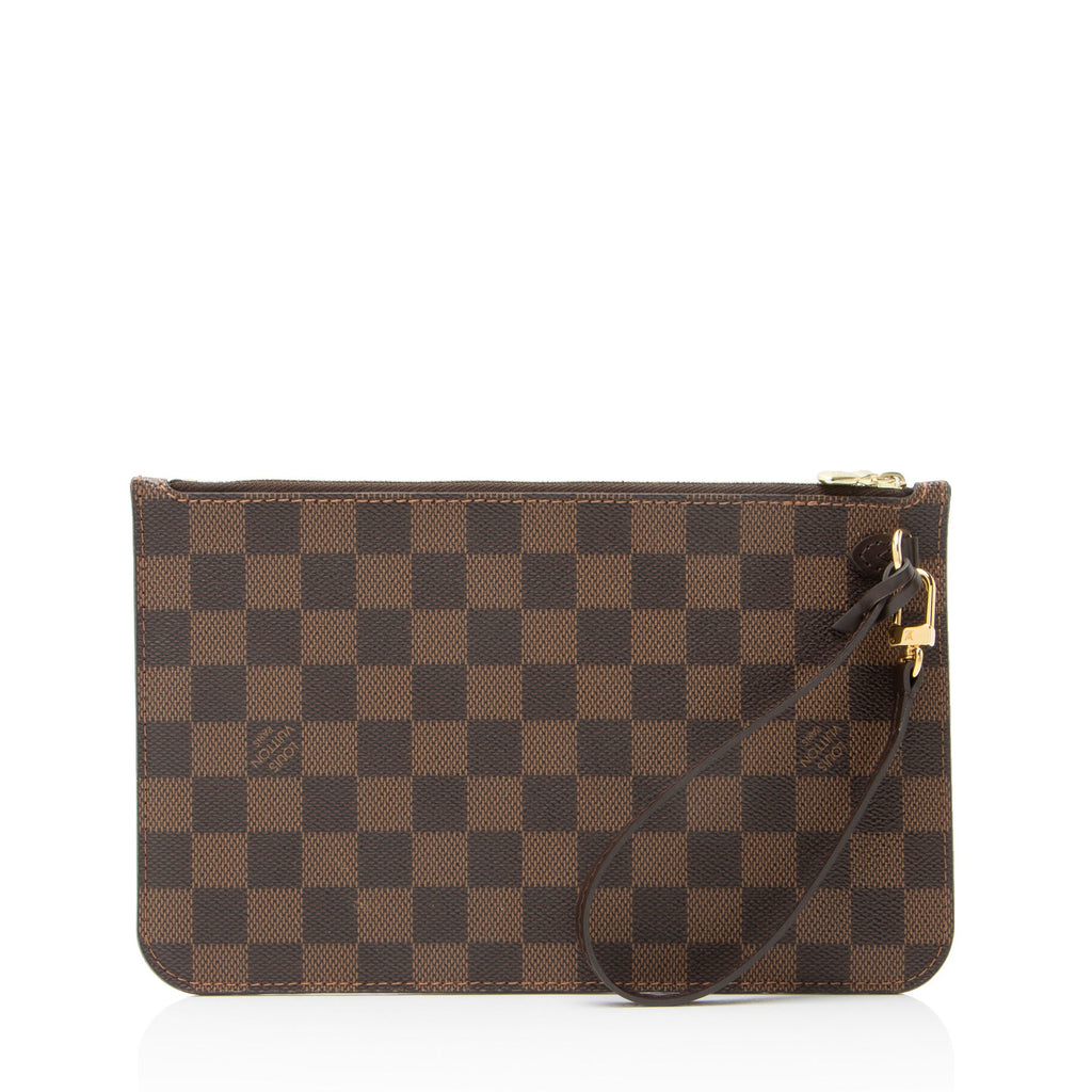 Louis Vuitton Damier Ebene Neverfull GM Pochette