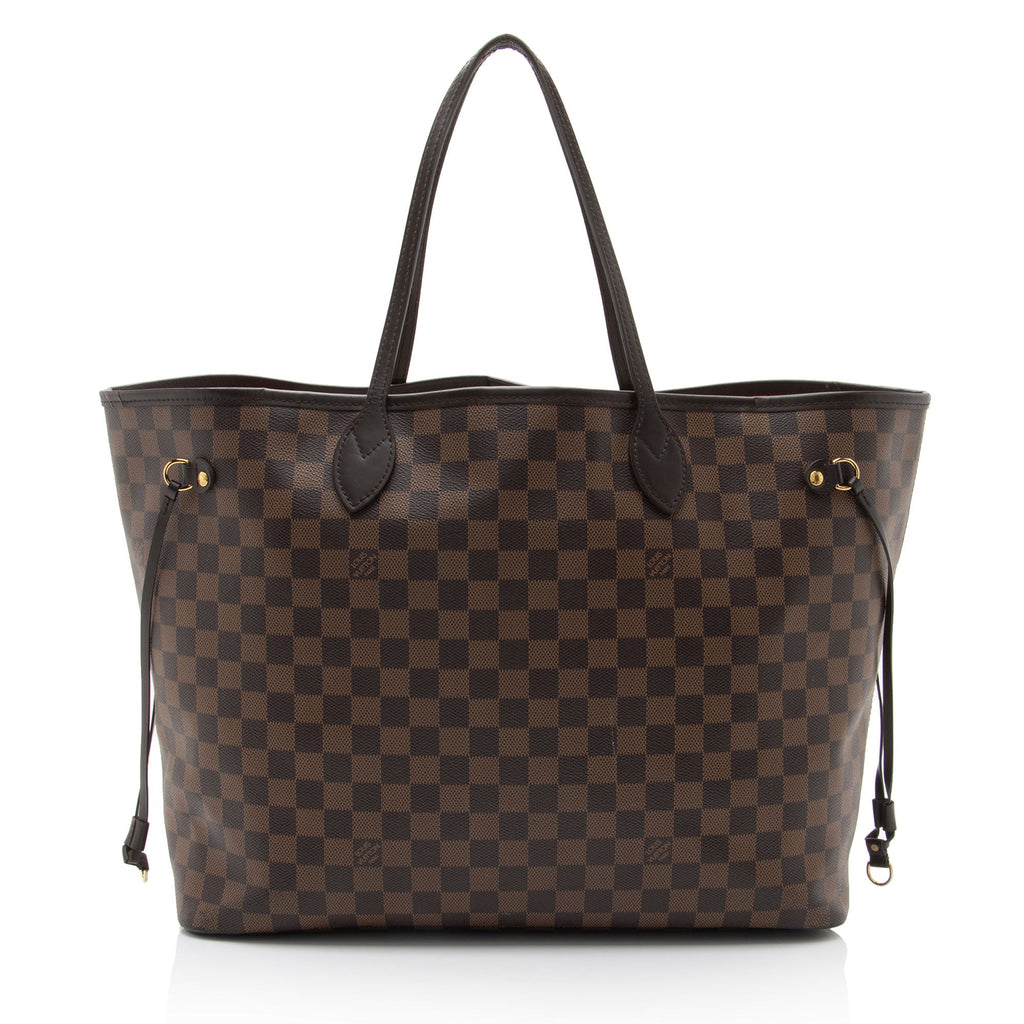 Louis Vuitton Damier Ebene Neverfull GM Tote (SHF-6HcWL8)
