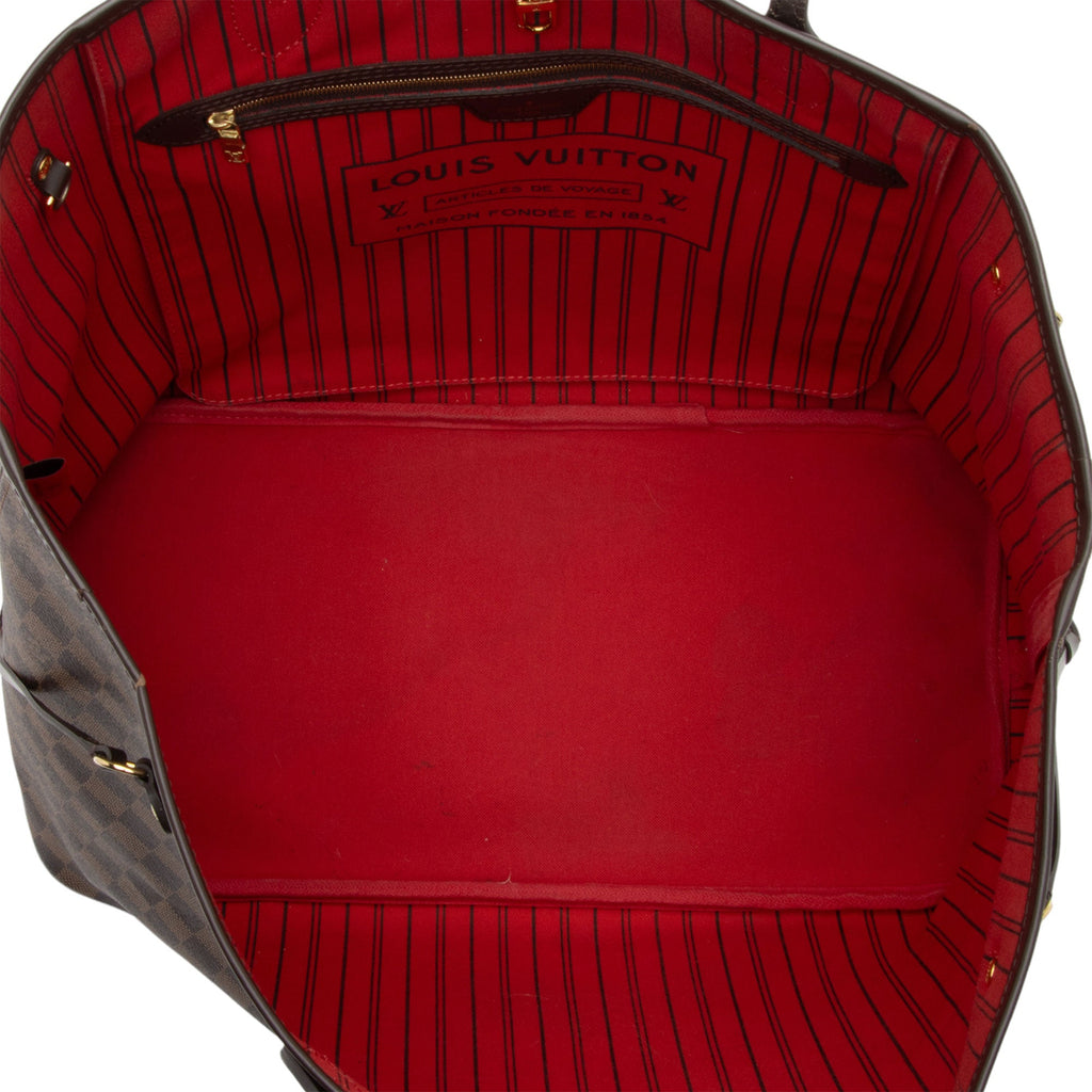 Louis Vuitton Damier Ebene Neverfull GM Tote (SHF-6HcWL8)