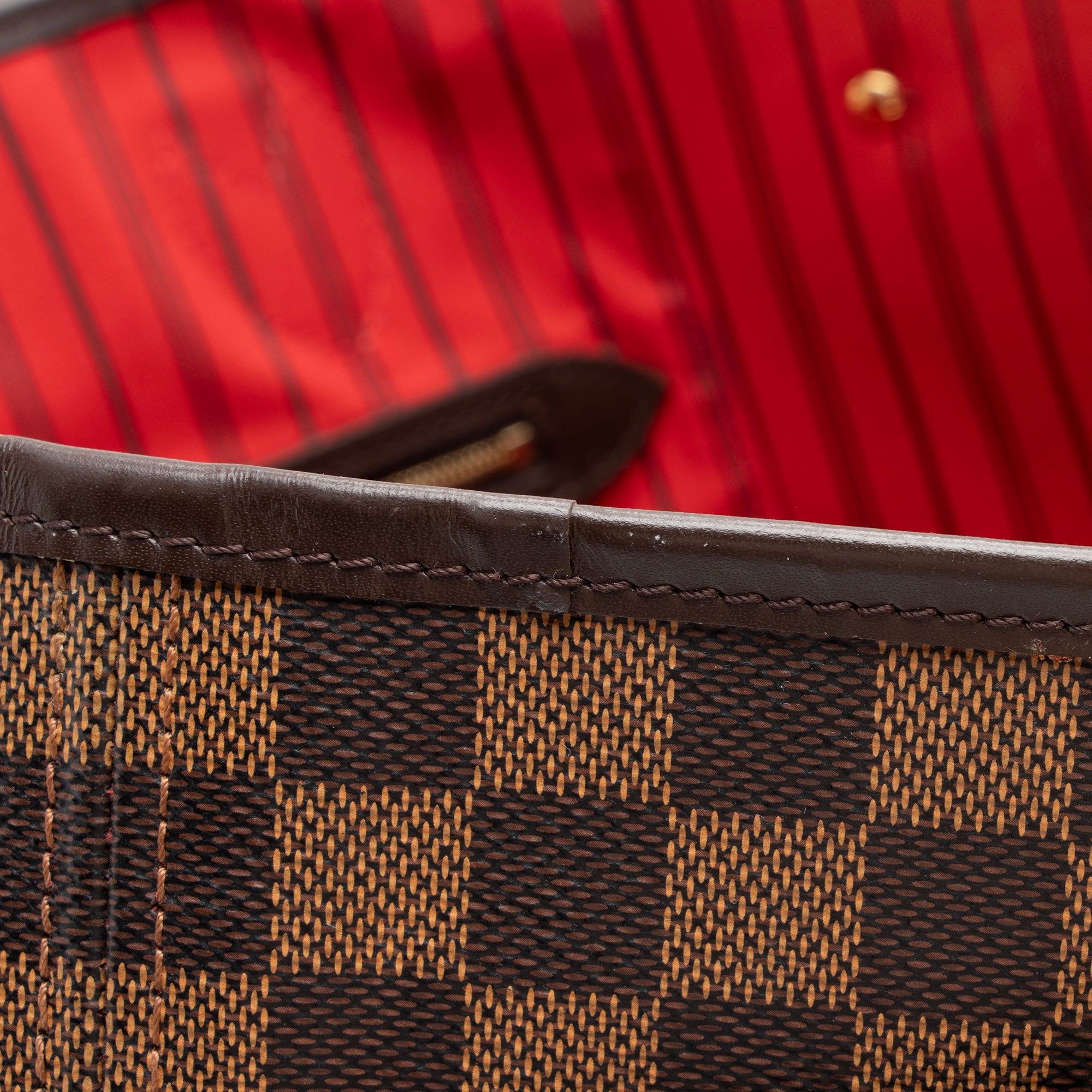 Louis Vuitton Damier Ebene Neverfull GM Tote (SHF-7quidJ)