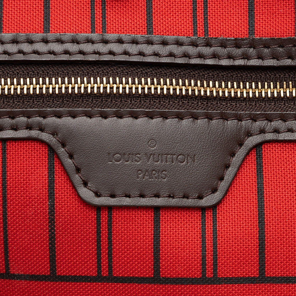 Louis Vuitton Damier Ebene Neverfull GM Tote (SHF-7quidJ)
