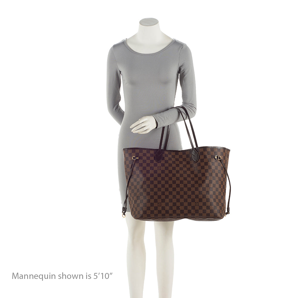 Louis Vuitton Damier Ebene Neverfull GM Tote (SHF-23ir92)