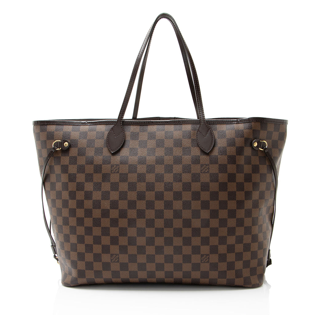 Louis Vuitton Damier Ebene Neverfull GM Tote