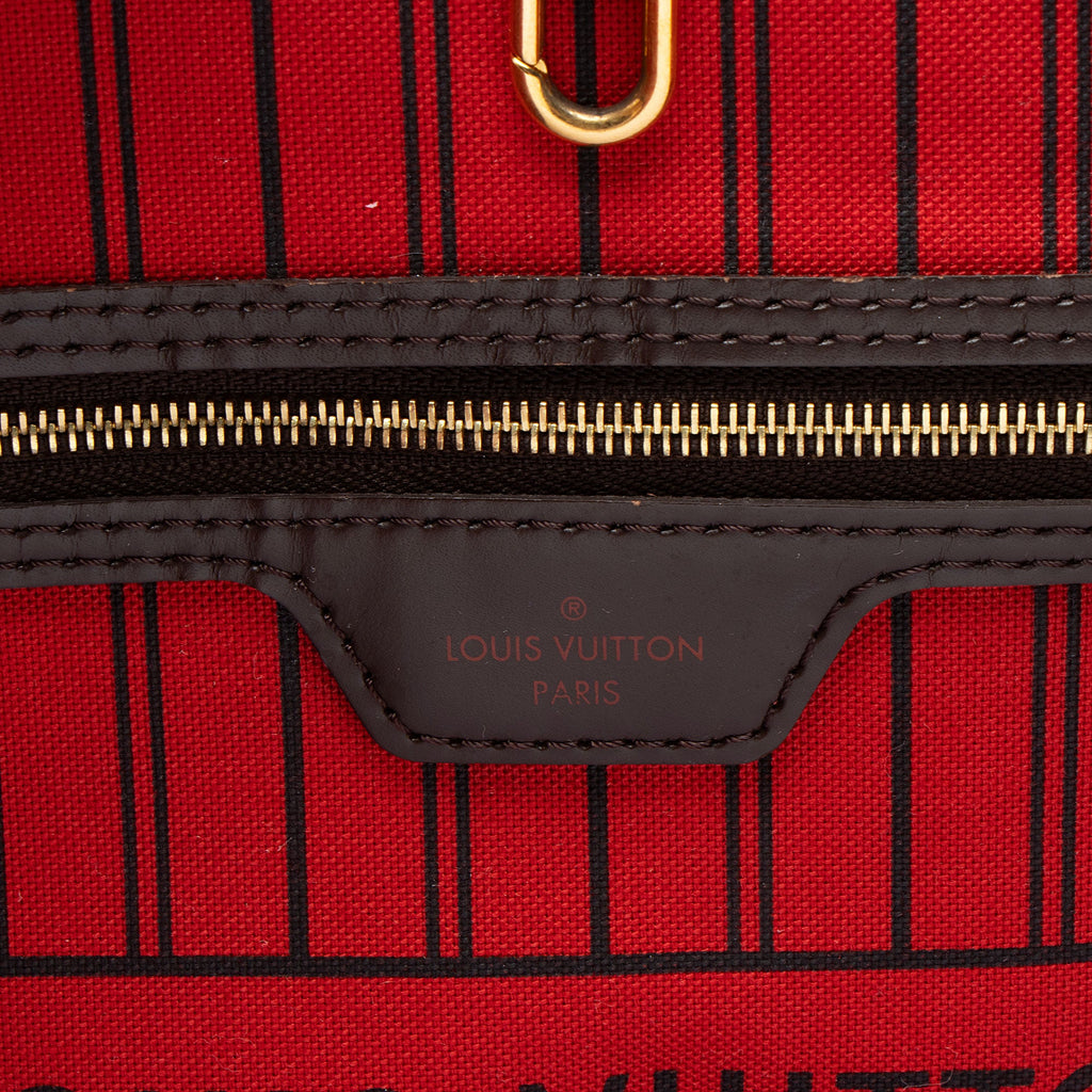 Louis Vuitton Damier Ebene Neverfull GM Tote