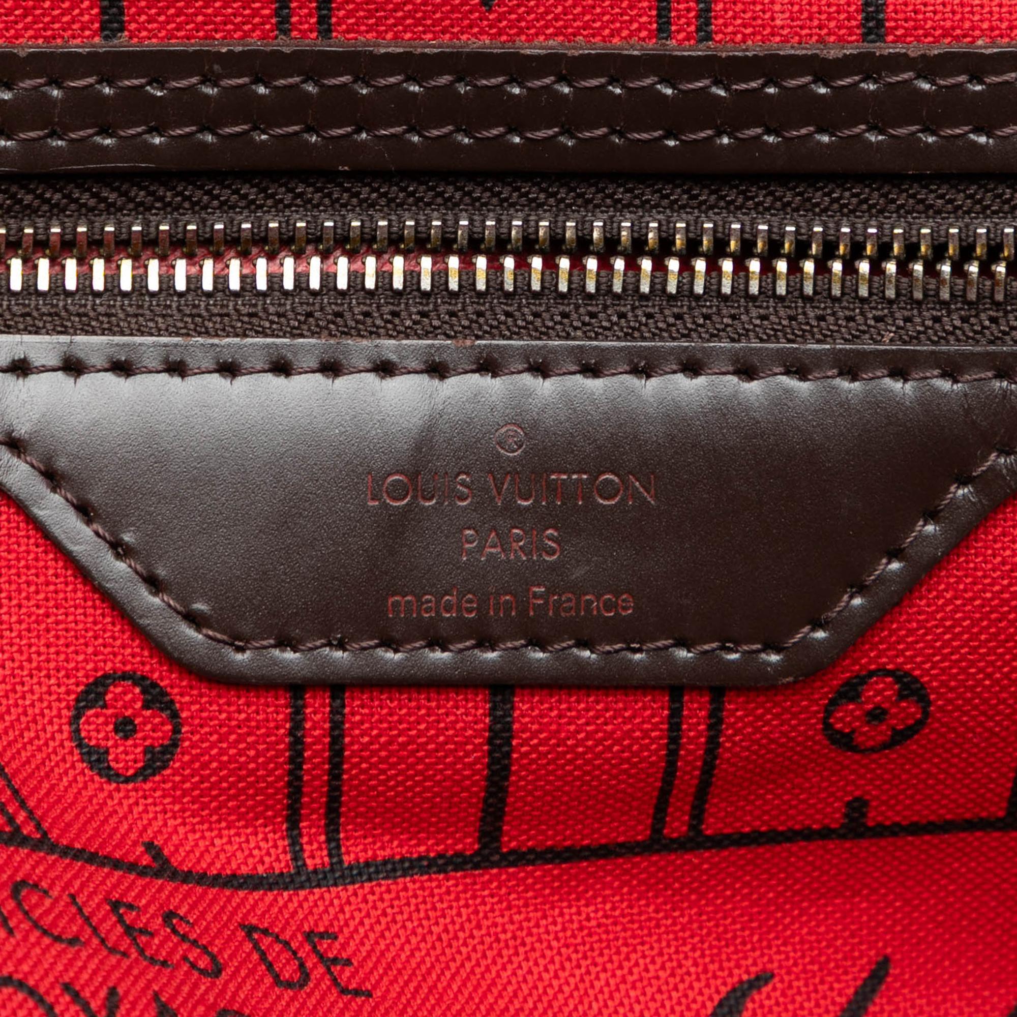 Louis Vuitton Damier Ebene Neverfull GM