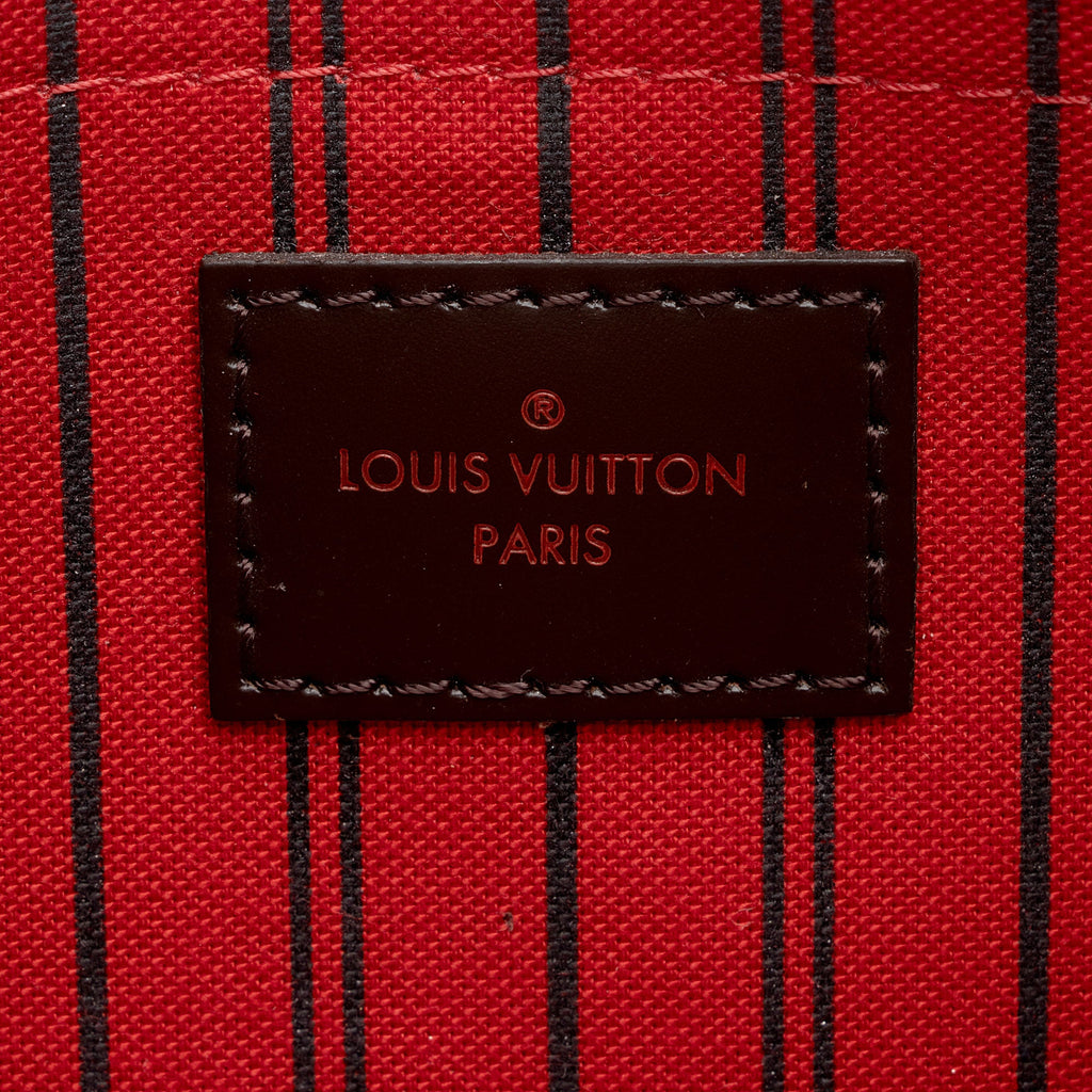 Louis Vuitton Damier Ebene Neverfull MM Pochette (SHF-z2h56K)