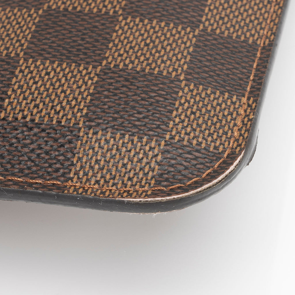 Louis Vuitton Damier Ebene Neverfull MM Pochette (SHF-8JuLUH)