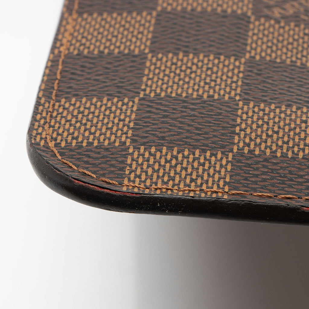 Louis Vuitton Damier Ebene Neverfull MM Pochette (SHF-GOdo3z)