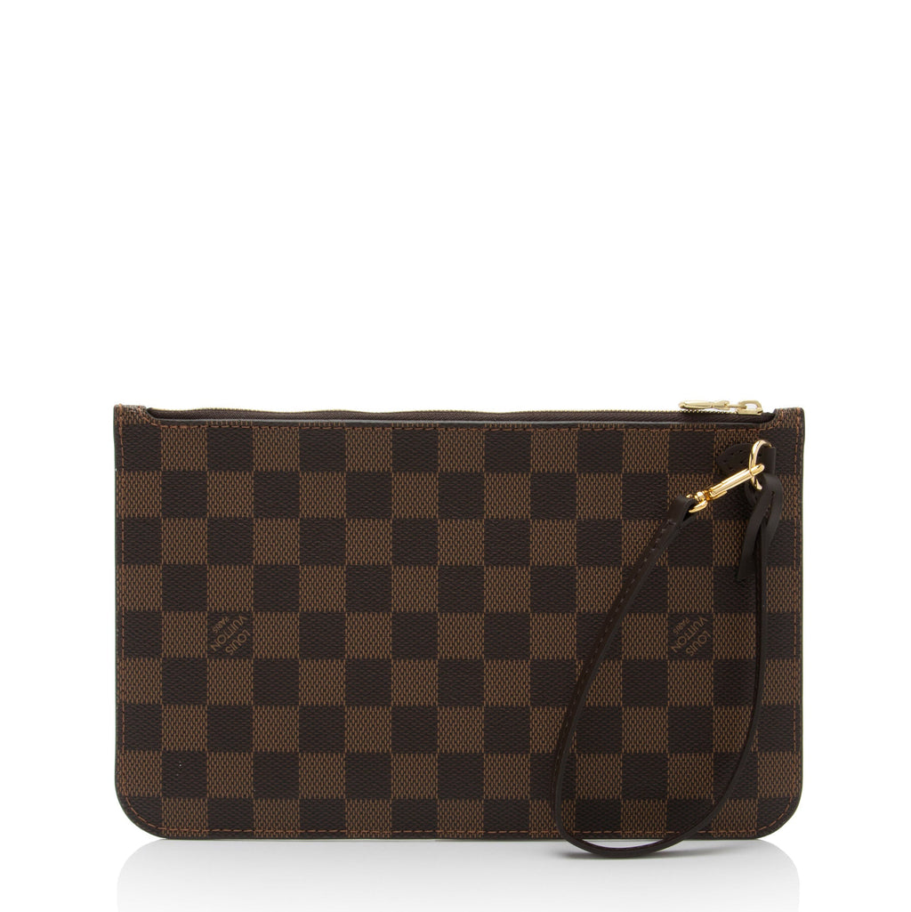 Louis Vuitton Damier Ebene Neverfull MM Pochette (SHF-JnJKpe)