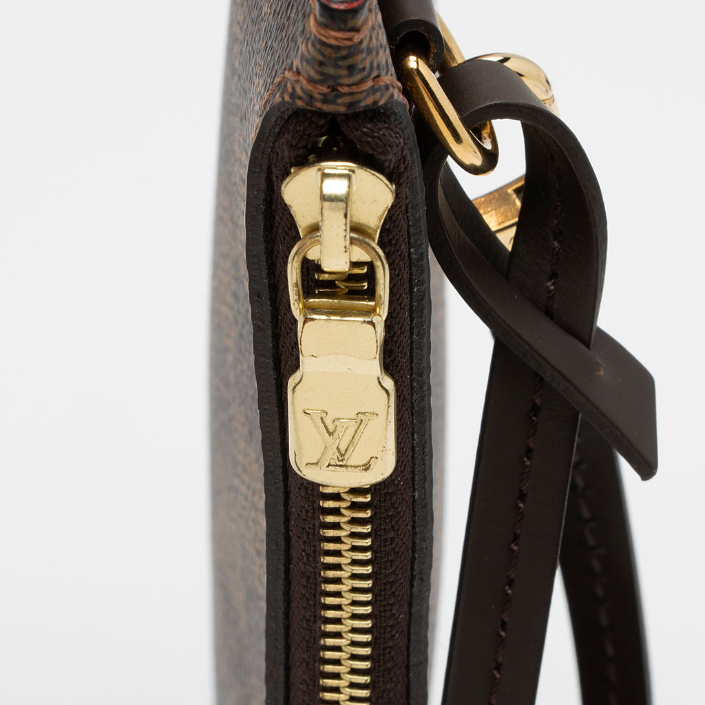 Louis Vuitton Damier Ebene Neverfull MM Pochette (SHF-Sk24c1)