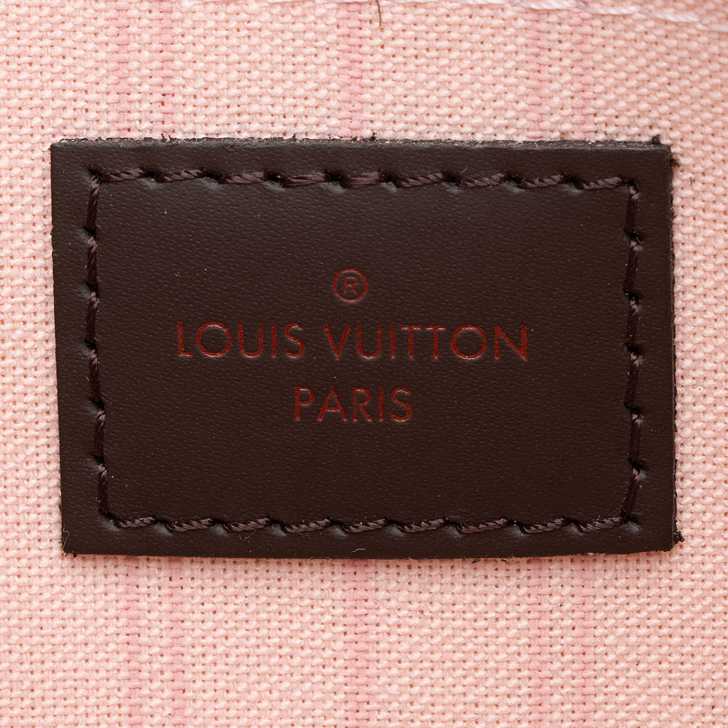 Louis Vuitton Damier Ebene Neverfull MM Pochette