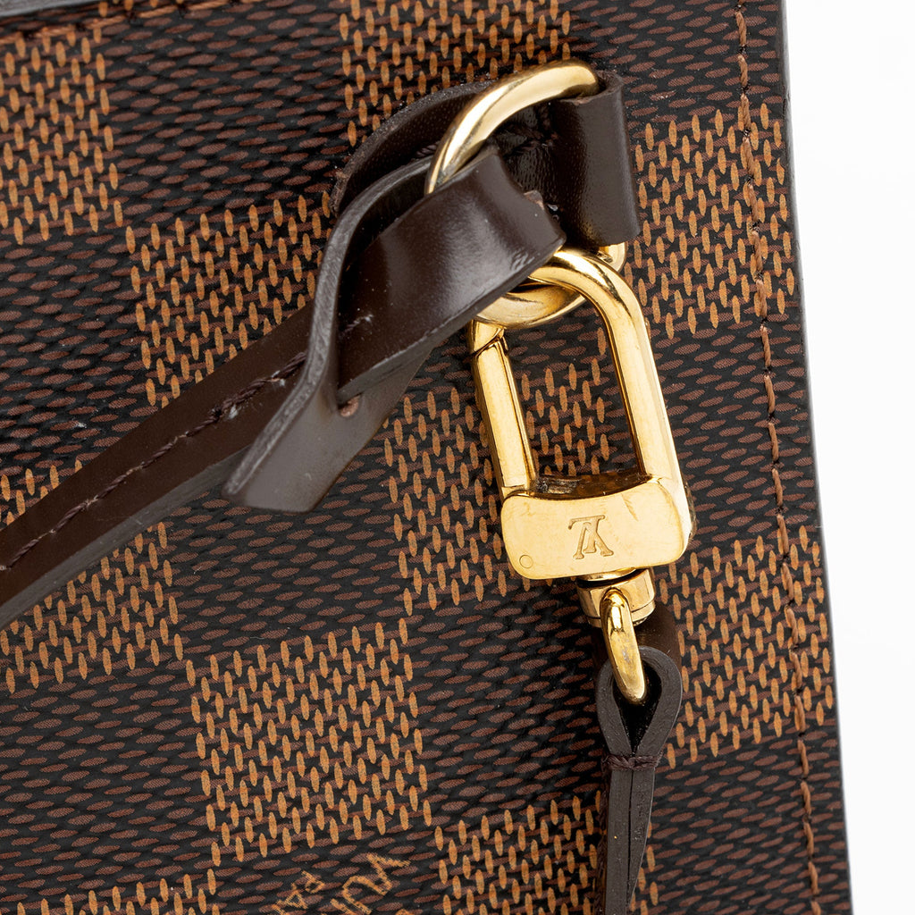 Louis Vuitton Damier Ebene Neverfull MM Pochette