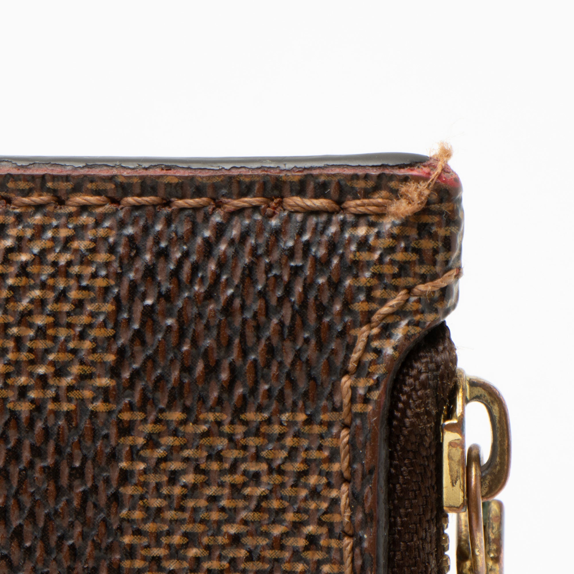 Louis Vuitton Damier Ebene Neverfull MM Pochette