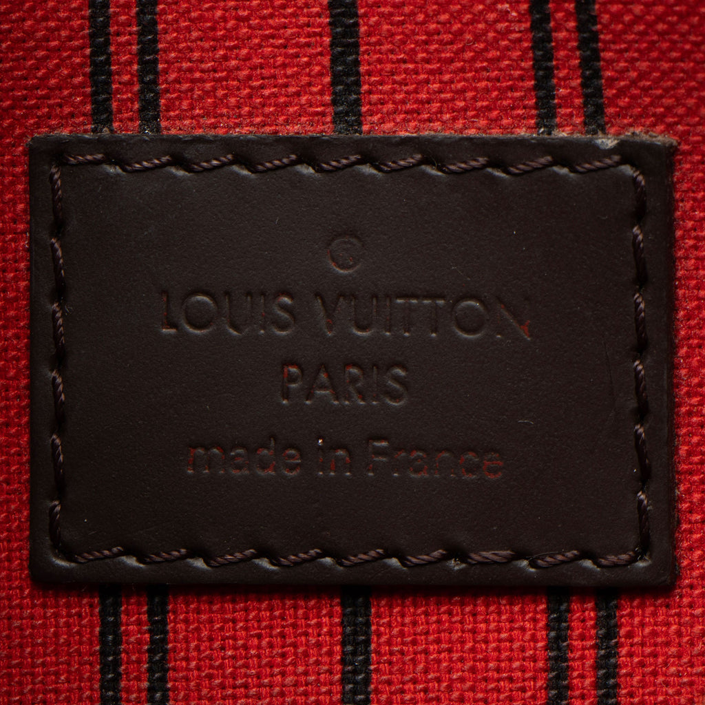 Louis Vuitton Damier Ebene Neverfull MM Pochette