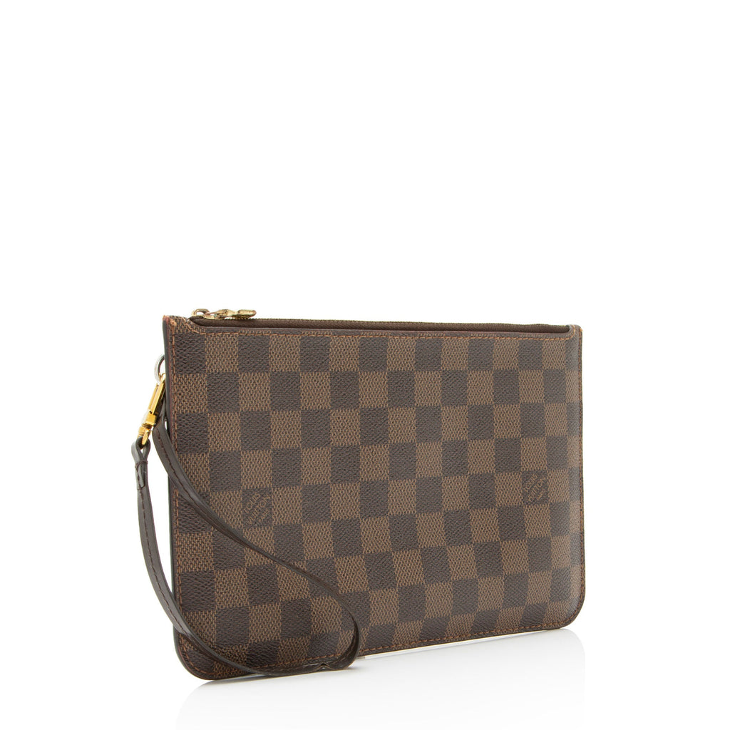 Louis Vuitton Damier Ebene Neverfull MM Pochette