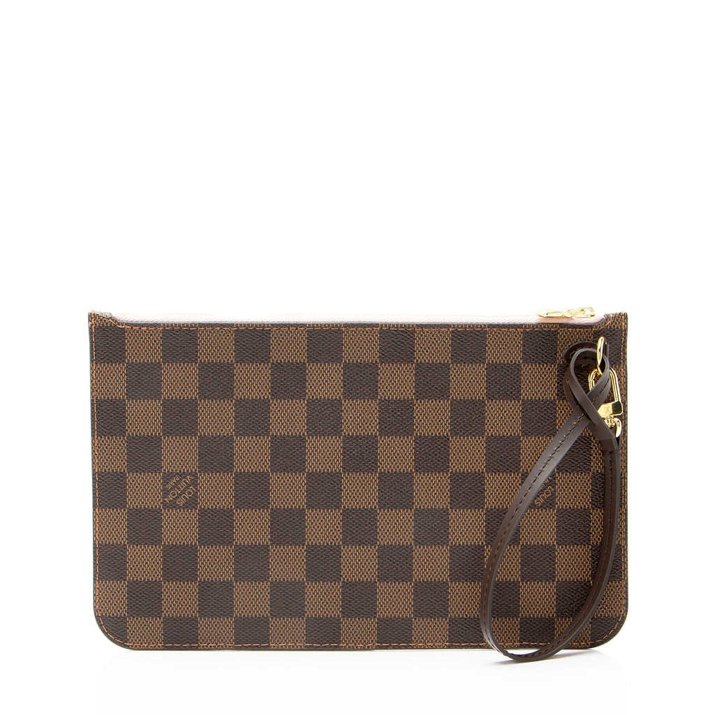 Louis Vuitton Damier Ebene Neverfull MM Pochette