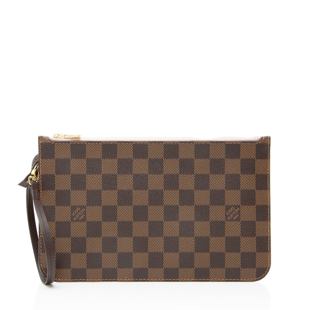 Louis Vuitton Damier Ebene Neverfull MM Pochette